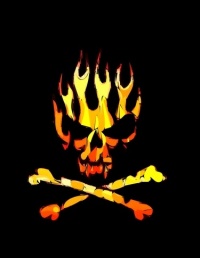 Fire-skull